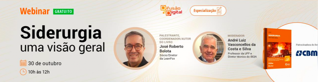Webinar gratuito apresenta lançamento e apresentação de livro em uma parceria entre ABM e editora Blucher