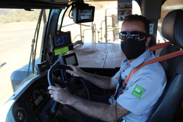 Mineração Usiminas investe em tecnologia para detectar cansaço de motoristas de caminhão