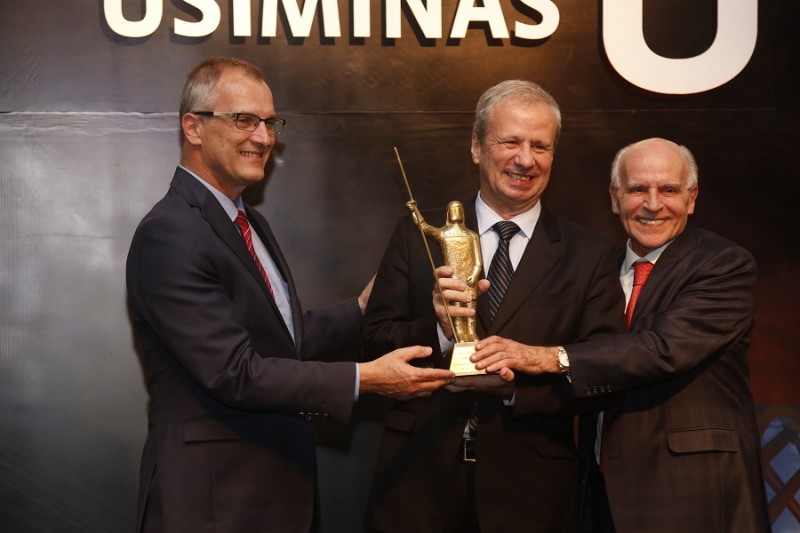 Sérgio Leite recebe o Troféu Homem de Aço 2018