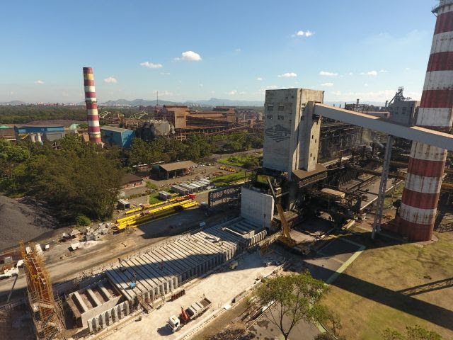 Obra de coqueria EPC na ArcelorMittal Tubarão avança
