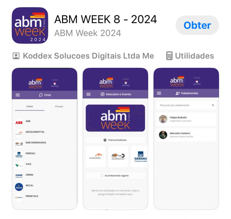 8ª ABM Week: aplicativo conecta participantes e permite expansão de rede de contatos por área de interesse