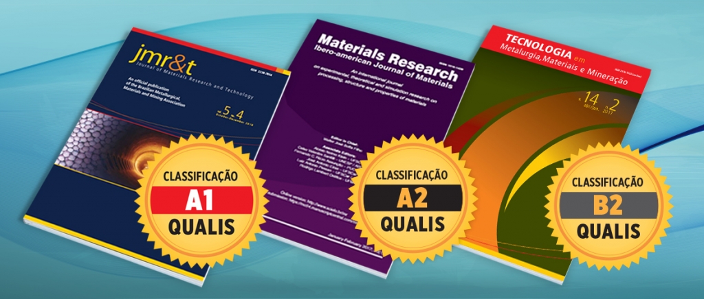 Revistas jmr&t, Materials e TMM recebem artigos da ABM WEEK