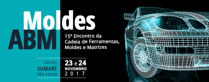 15° MOLDES mostrará os rumos da indústria de ferramentas, moldes e matrizes