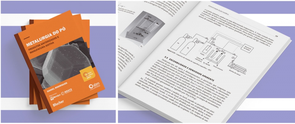 Webinar gratuito combina lançamento do livro Metalurgia do pó e palestra de especialista