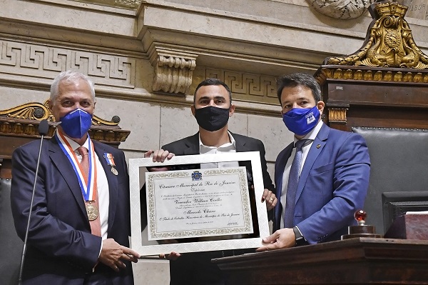 Presidente da Ternium Brasil recebe o título de Cidadão Honorário do Rio de Janeiro